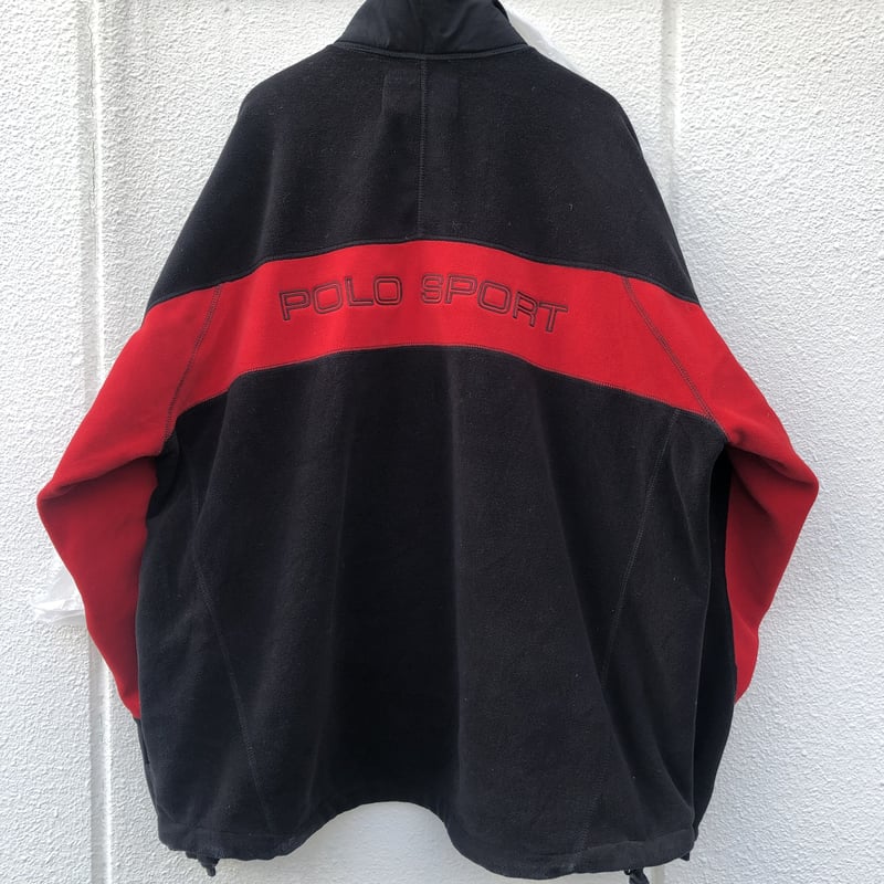 POLO RALPH LAUREN CUSTOM FIT 黒‪✕‬赤 ラルフローレン