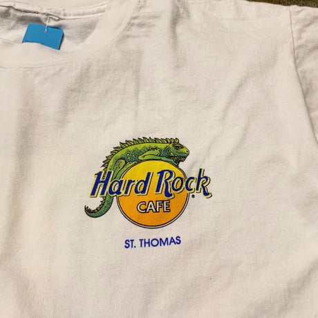 Hard Rock cafe 両面プリントTシャツ カメレオン