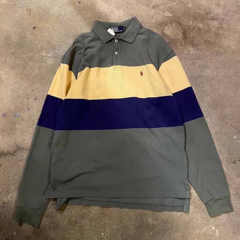 POLO Ralph Lauren ラガーシャツ　ポロシャツ　USA製　デッド POLO Ralph Lauren ラガーシャツ ポロシャツ USA製 デッド POLO