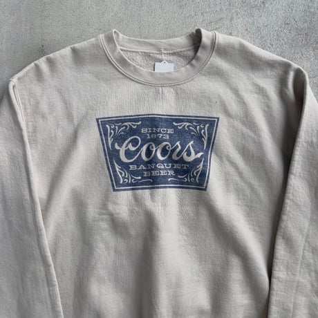 Coors Banquet Beer両面プリントスウェット