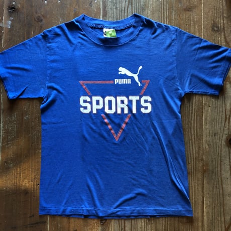 80's  PUMA プリントTシャツ