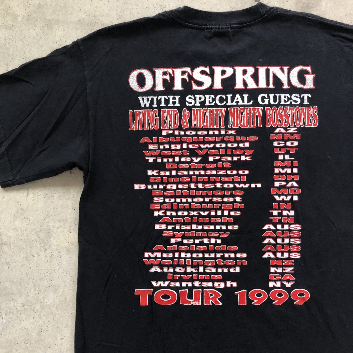⭐︎スーパーマグマート THE OFFSPRING バンドtシャツ | CUSTOM ⭐︎スーパーマグマート THE OFFSPRING バンドtシャツ | CUSTOM