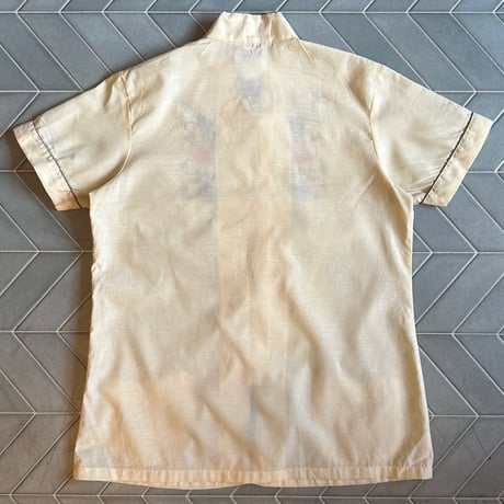vintage チャイナブラウス