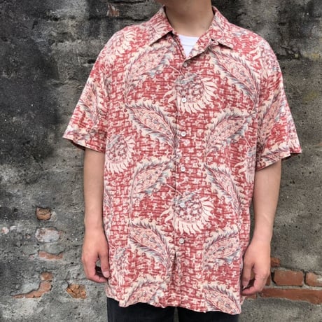 POLO by Ralph Lauren 総柄シャツ〝VINTAGE CAMP〟XL