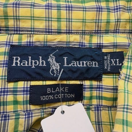 Ralph Lauren チェック半袖シャツ