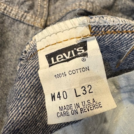 90's USA製 Levi's540 W40×L32