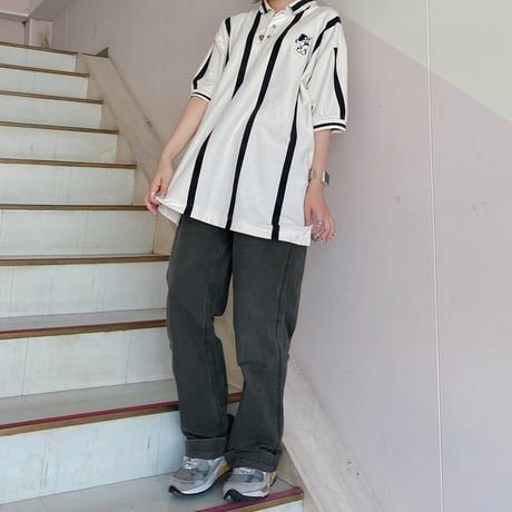 mickeyポロシャツ