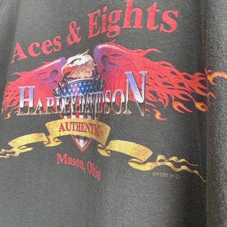 HARLEY DAVIDSON プリントTシャツ XXL