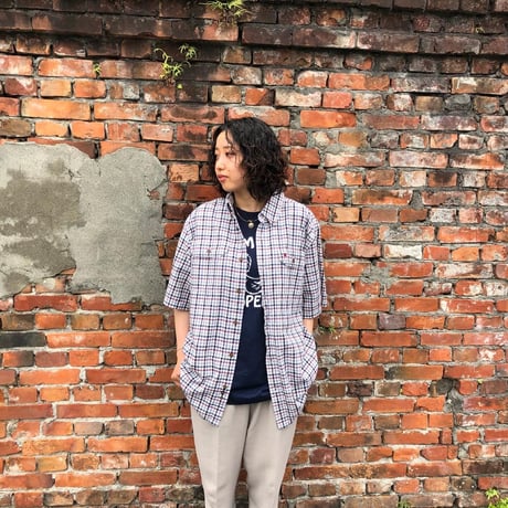 Carhartt 半袖チェックシャツ L