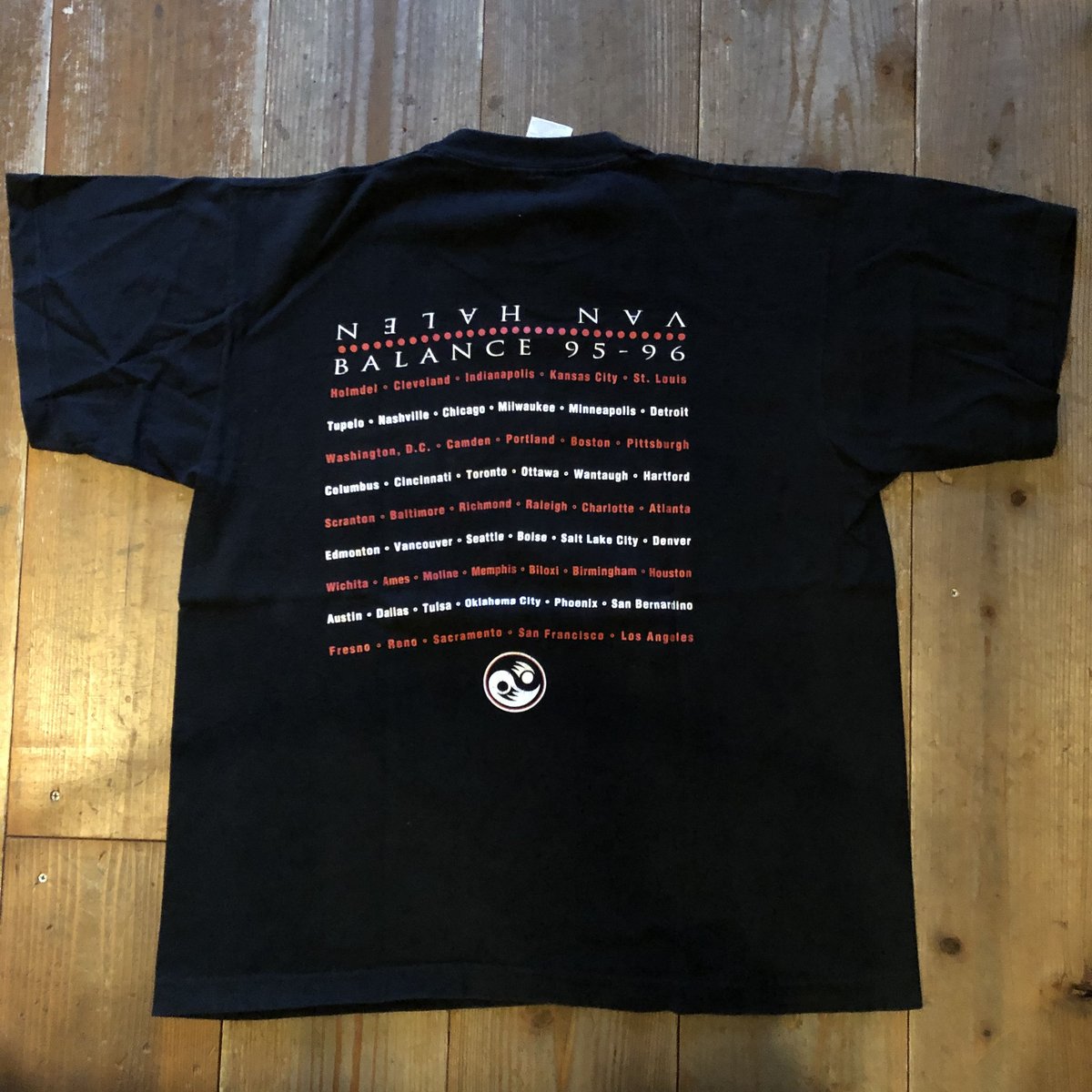 1995-96 VAN HALEN バンドTシャツ L | CUSTOM FEVER 1995-96 VAN HALEN バンドTシャツ L | CUSTOM FEVER