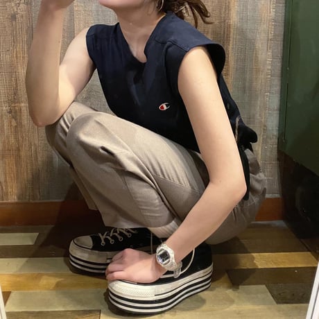 CHAMPION ノースリーブTシャツ