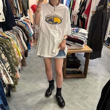 90年代サーファープリントTシャツ