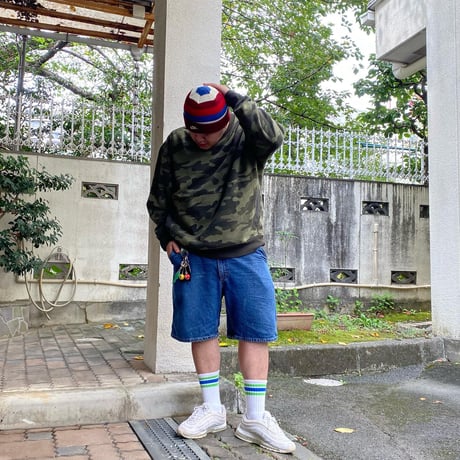 Champion 迷彩柄スウェット