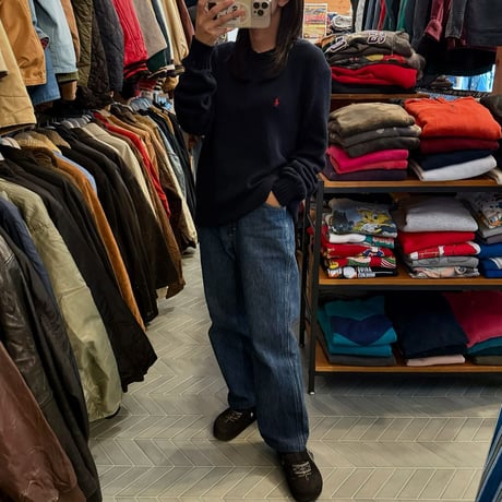 POLO コットンニット