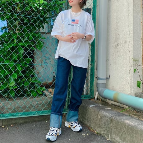 NAUTICAプリントTシャツ