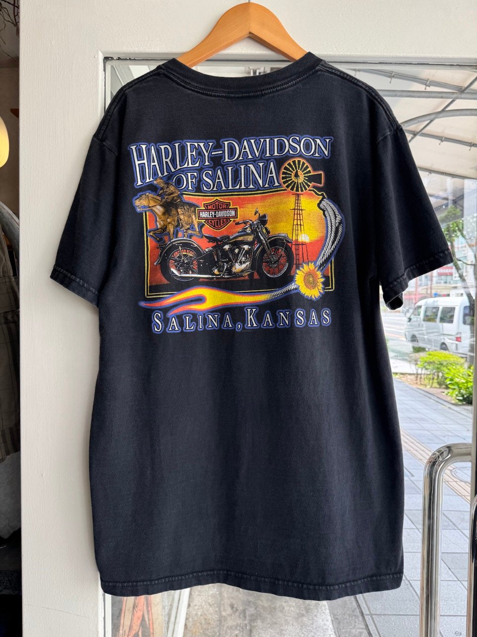 00's USA製 HARLEY DAVIDSON プリントTシャツ L | CUSTOM F