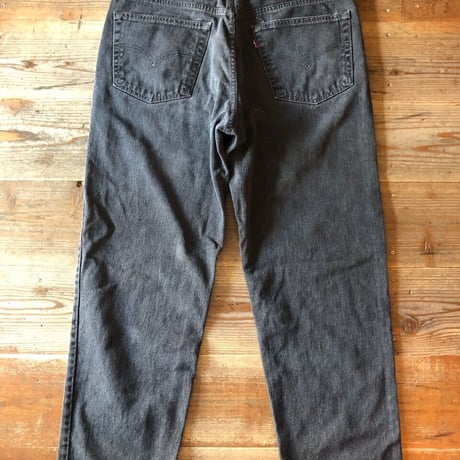 カナダ製Levi's550 RELAXED FIT W38×L32 ブラック