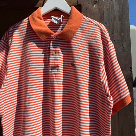 90s LACOSTE ボーダーポロシャツ