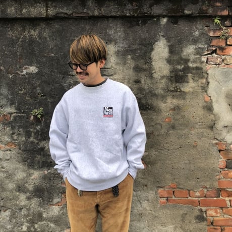 90's USA製Lee ワンポイント刺繍スウェット XL