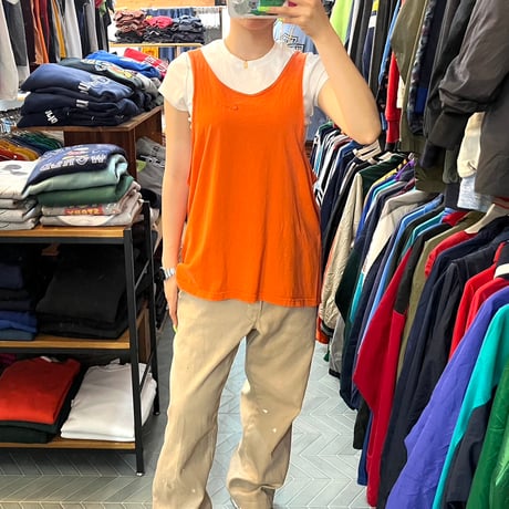 90s NIKE ワンポイントタンクトップ