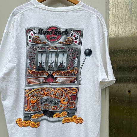Hard Rock cafe 両面プリントTシャツ Foxwoods