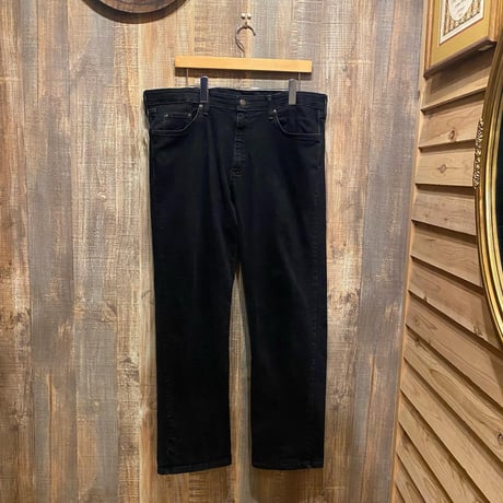 Wrangler ブラックデニムW36 L32