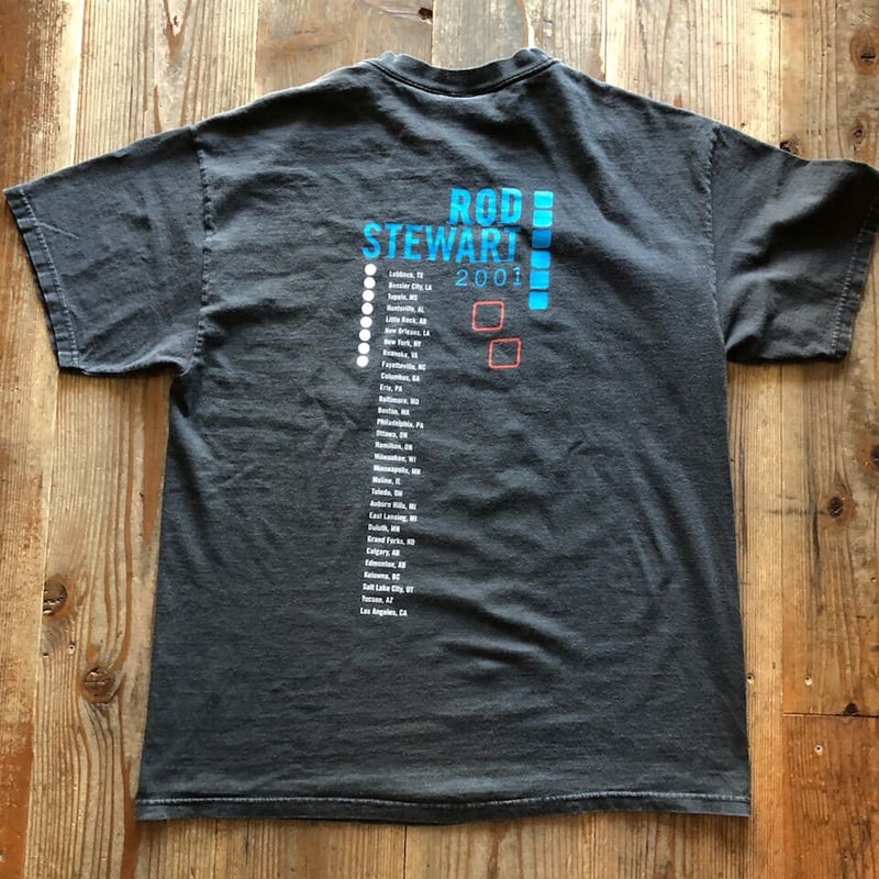 ROD STEWART 2001 tour tシャツ | CUSTOM FEVER ROD STEWART 2001 tour tシャツ | CUSTOM FEVER