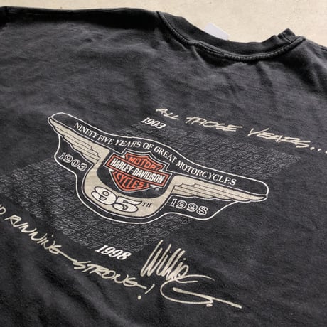 1998 HARLEY DAVIDSON プリントTシャツ XXXL