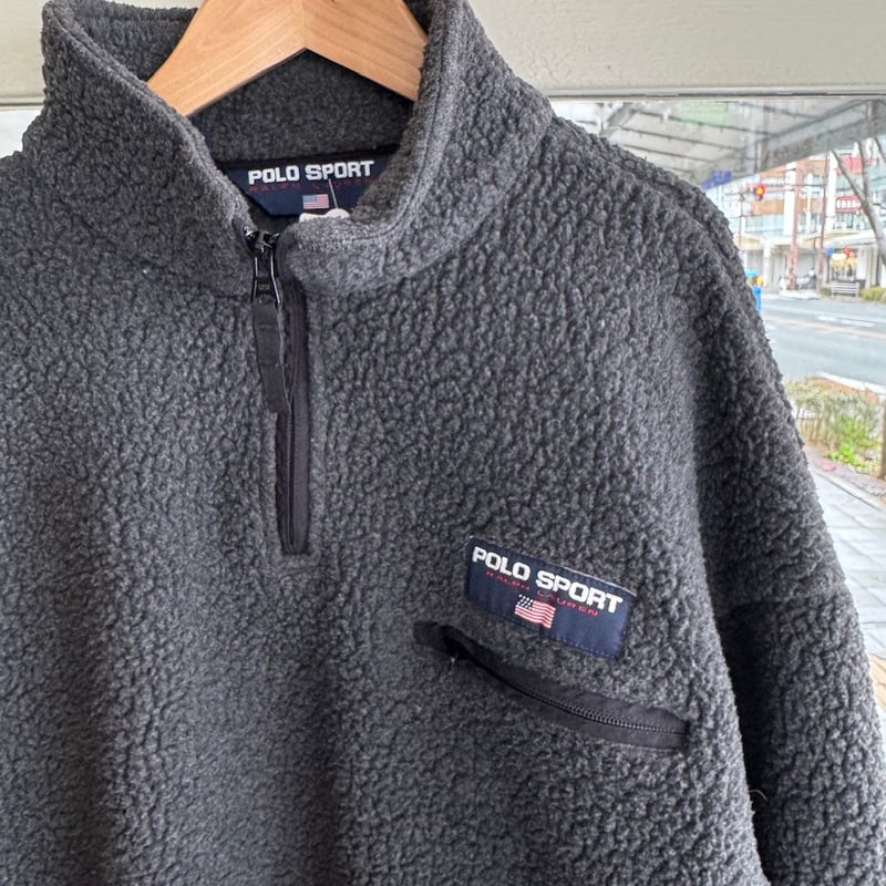 USA製POLO SPORT ハーフジップフリース | CUSTOM FEVER USA製POLO SPORT ハーフジップフリース | CUSTOM FEVER