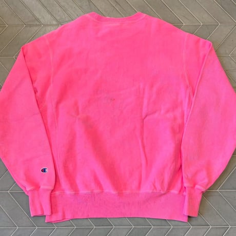 champion reverse weave ブリーチ加工スウェット