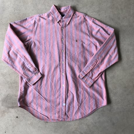 RALPH LAUREN ストライプシャツ
