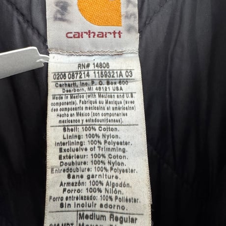 Carhartt トラディショナルコート ミッドナイト M