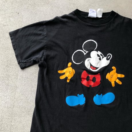 90年代ミッキープリントTシャツ