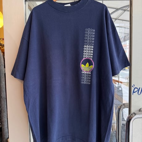 90's adidas プリントT XL