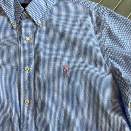 Ralph Lauren ギンガムチェック柄シャツ