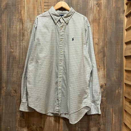 Ralph Laurenウィンドウ・ペンシャツ