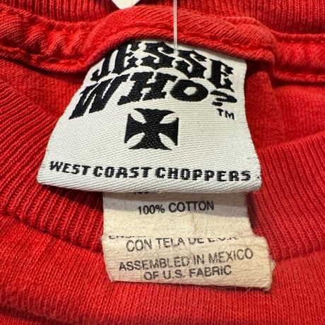 WEST COAST CHOPPERS袖プリントロンT  L