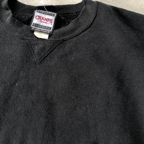 90's USA製 黒無地スウェットXXL