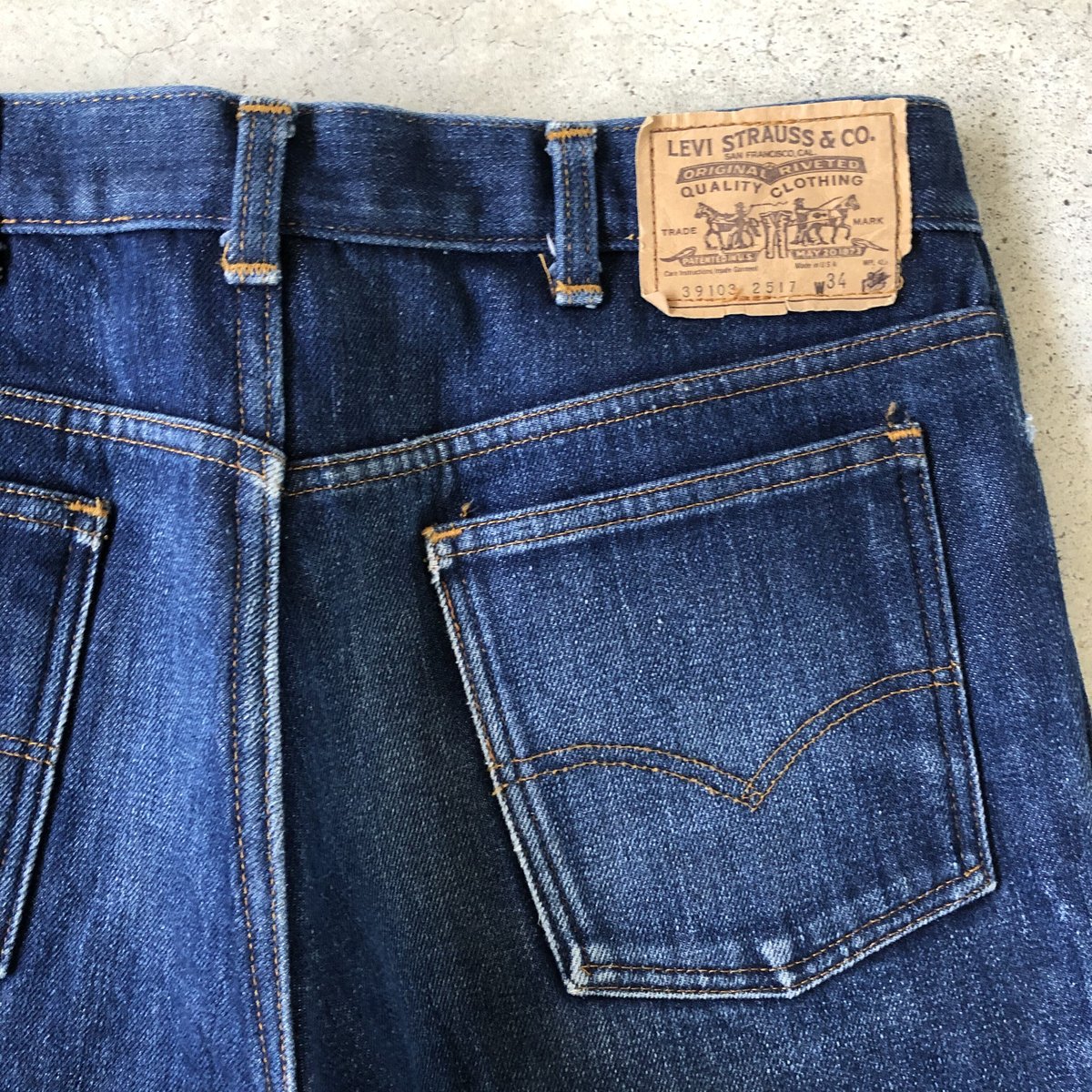80年代Levi's 裏地付き冬季オリンピックモデル W34 | CUSTOM FEVER