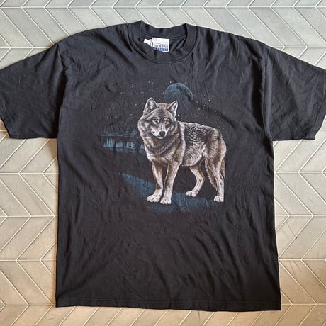 USA製 オオカミTシャツ
