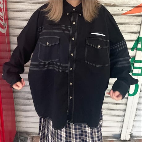Wrangler ステッチシャツ