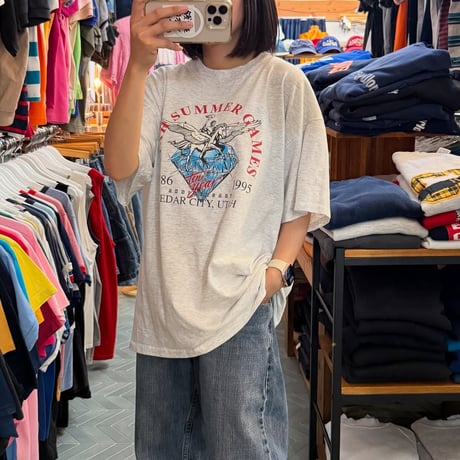 90s USA製 両面プリントTシャツ