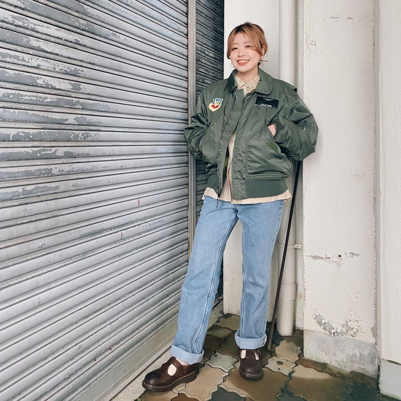 AVIREX アヴィレックス CWU-55P フライトジャケット ベスト付 M AVIREX アヴィレックス CWU-55P フライトジャケット ベスト付 M