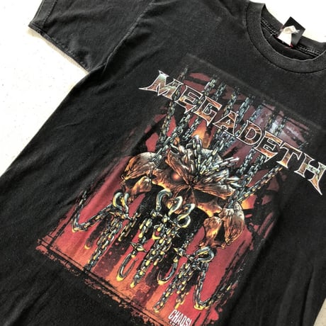 90's MEGADETH×CHAS! COMICS Tシャツ