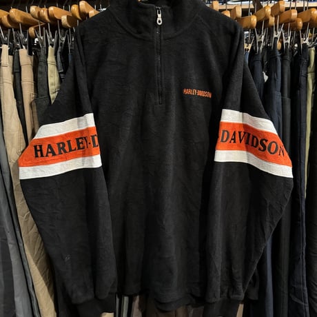 HARLEY DAVIDSON ハーフジップフリース