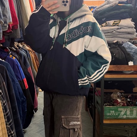 90~00s adidas ジップアップジャケット