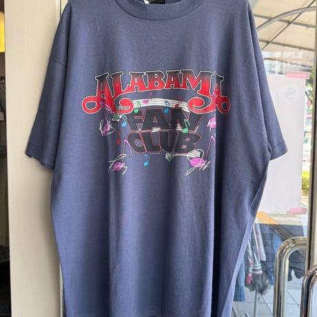 〜90's ALABAMA FAN CLUB Tシャツ XL