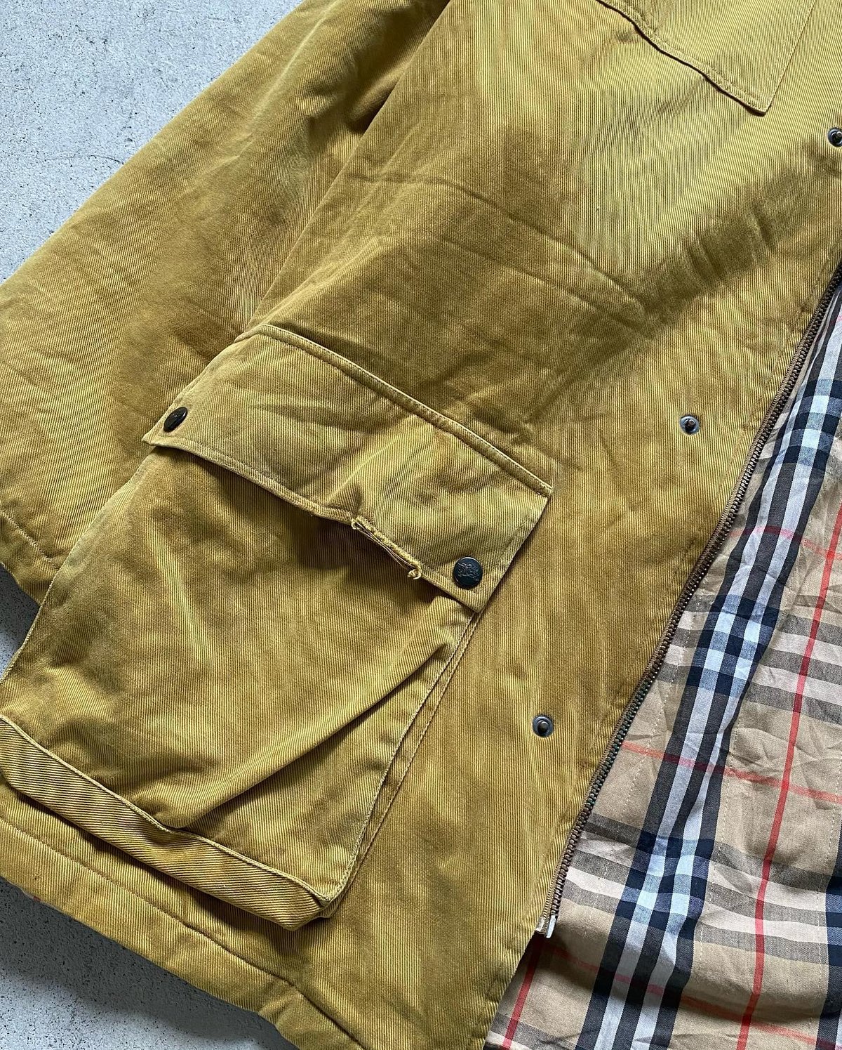 Burberrys襟コーデュロイジャケット | CUSTOM FEVER Burberrys襟コーデュロイジャケット | CUSTOM FEVER