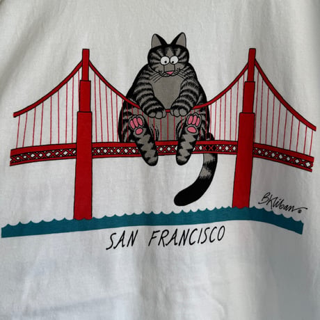 Kliban cat Tシャツ〝SAN FRANCISCO〟