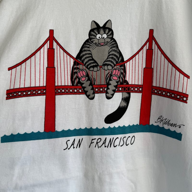 Kliban cat Tシャツ〝SAN FRANCISCO〟 | CUSTOM FEVER